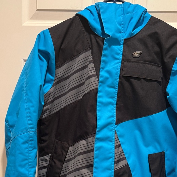 O'Neill Kids Jacket in Blue and Black